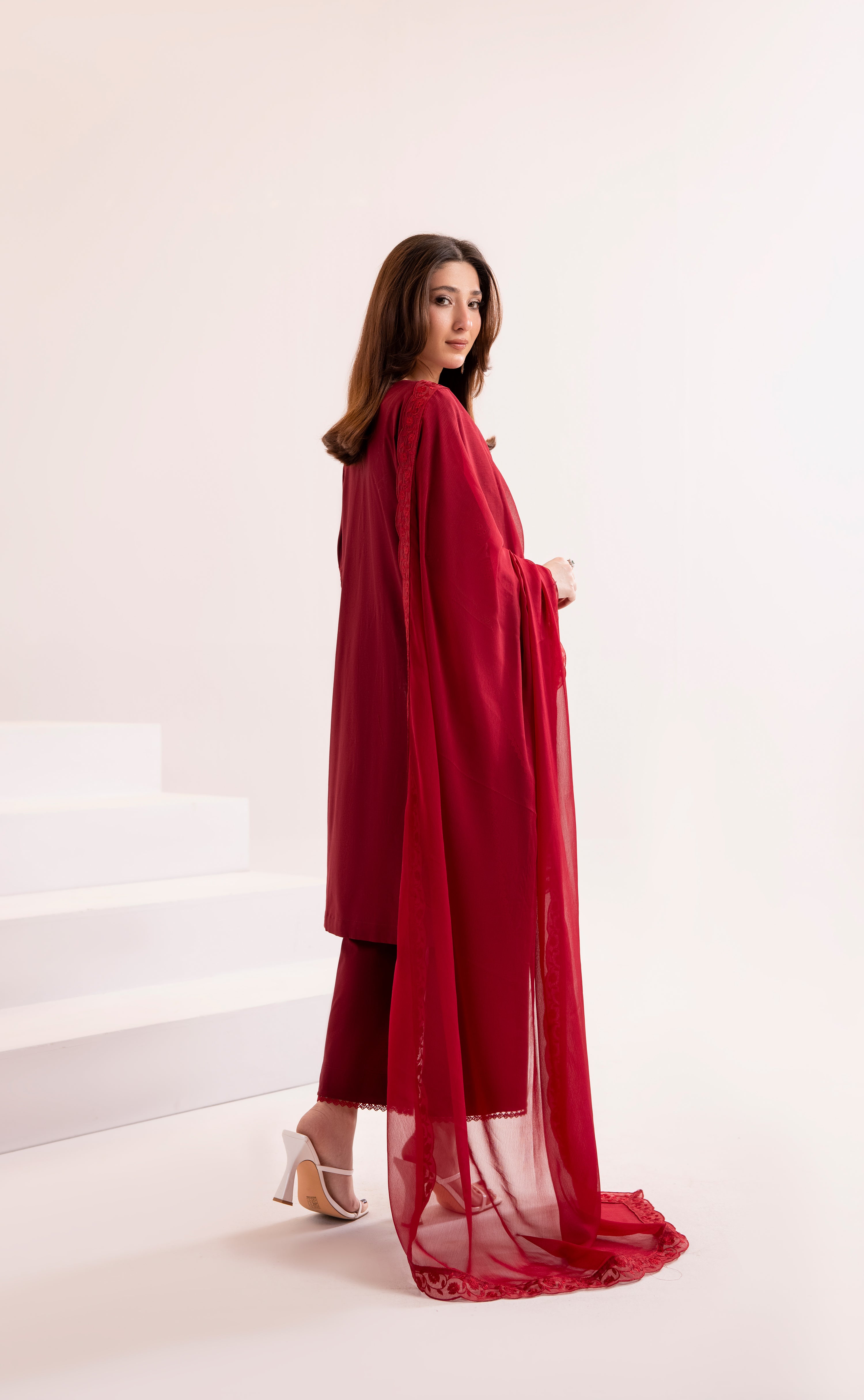 Cherry Embroidered 3Pc